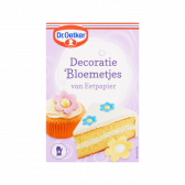 Dr. Oetker Decoration flowers eating paper