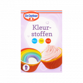 Dr. Oetker Kleurstoffen blauw, geel en rood