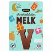 Jumbo Melkchocolade letter V klein