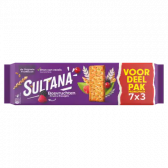 Sultana Bosvruchten fruitbiscuit familieverpakking