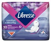 Libresse Maxi goodnight sanitary pads with wings