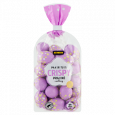 Jumbo Knapperige witte chocolade paaseitjes praline vulling