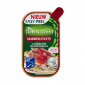 John West Makreelfilets in gekruide tomatensaus MSC