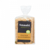 Smaakt Organic pumpkin cheese cracker