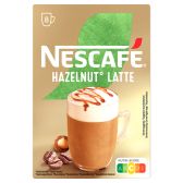 Nescafe Gold hazelnut latte instant coffee