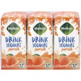 Melkan Peach drink yoghurt 6-pack