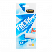 Jumbo Fresh mint sugar free chewing gum 3-pack