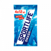 Sportlife Smashmint sugar free chewing gum 4-pack
