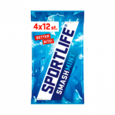 Sportlife Smash munt suikervrije kauwgom 4-pack