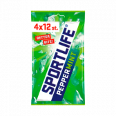 Sportlife Peppermint sugar free chewing gum 4-pack