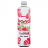 Raak Raspberry zero sugar fruit syrup