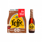 Leffe Bruin Belgisch alcoholvrij abdijbier