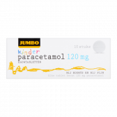 Jumbo Paracetamol chewing tabs for children 120 mg