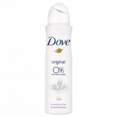 Dove Deodorant spray original 0% aluminiumzouten (alleen beschikbaar binnen Europa)