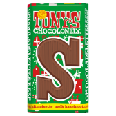 Tony Chocolonely melk/hazelnoot (mix letter)