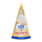 President Light brie 42% vetgehalte (voor uw eigen risico)