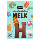 Jumbo Melkchocolade letter H klein