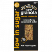 Eat Natural Super granola met volkoren haver, kokosnoot en zaden