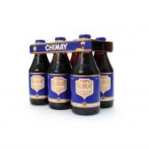 Chimay Trappist beer blue