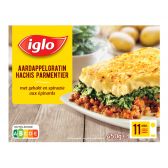 Iglo Aardappelgratin met gehakte spinazie (alleen beschikbaar binnen Europa)