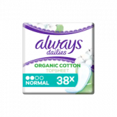 Always Dailies cotton protection normal pantyliners