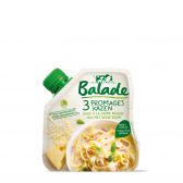 Balade 3 Cheeses sauce fresh cream light (at your own risk)