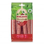 Marcassou Marcachouffe Ardense sausage with garlic