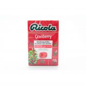 Ricola Sugar free cranberries herb pastilles