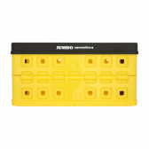 Jumbo Grocery crate yellow black max 30 kg