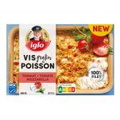 Iglo Visgratin met tomaat en mozzarella (alleen beschikbaar binnen Europa)