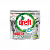 Dreft Platinum dishwashing tabs regular small