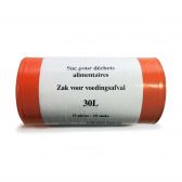Bruxelles – Brussel Municipal orange trash bags 30 liter