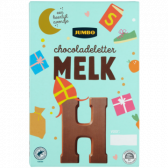 Jumbo Melkchocolade letter H groot