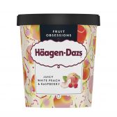 Haagen-Dazs White peach and raspberry ice cream (only available within Europe)