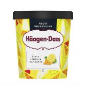 Haagen-Dazs Lemon and mandarin ice cream (only available within Europe)