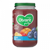Olvarit Apple, banana and blueberry (from 8 months)