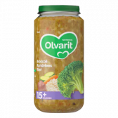 Olvarit Broccoli met rundvlees en rijst (vanaf 15 maanden)