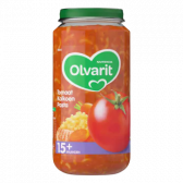 Olvarit Tomato, turkey and pasta (from 15 months)