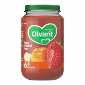 Olvarit Apple, strawberry and pear (from 6 months)