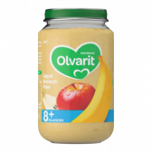 Olvarit Apple, banana and pear (from 8 months)