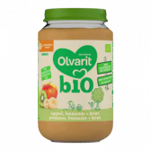Olvarit Organic apple, banana and kiwi (from 6 months)