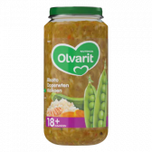Olvarit Risotto with green peas and turkey (from 18 months)