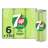 7Up Free limonade 6-pack