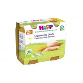Hipp Vegetables, rice and turkey organic 2-pack (from 12 months)