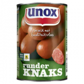 Unox Beef knak sausages