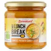 Zonnatura My lunch break sweet potato curry soup