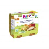 Hipp Biologische groenten pasta met kip 2-pack (vanaf 12 maanden)