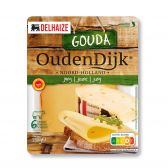 Delhaize Oudendijkse jonge Gouda kaas plakken