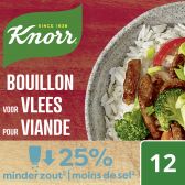 Knorr Runder bouillon minder zout