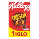 Kellogg's Tresor chocolate and hazelnuts breakfast cereals large